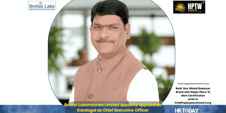 Smilax Laboratories Limited Appoints Appasaheb Kandagal as Chief Executive Officer
