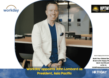 Workday appoints John Lombard as President, Asia Pacific