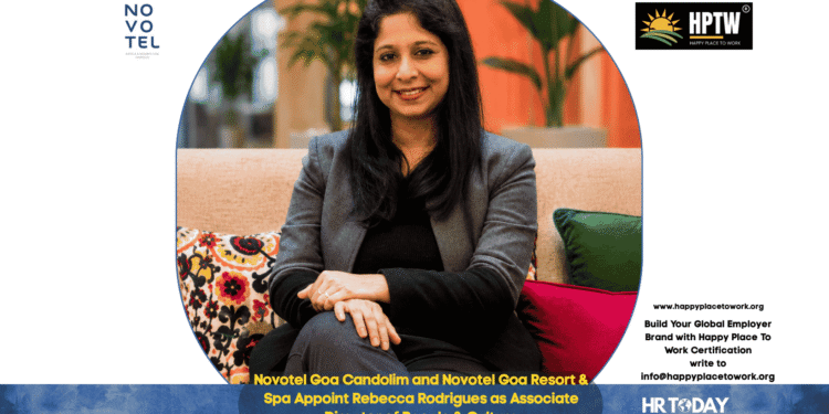 Novotel Goa Candolim and Novotel Goa Resort & Spa Appoint Rebecca Rodrigues as Associate Director of People & Culture