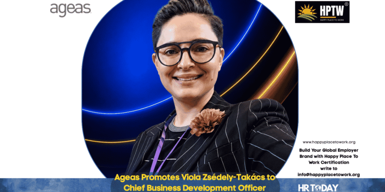 Ageas Promotes Viola Zsédely-Takács to Chief Business Development Officer