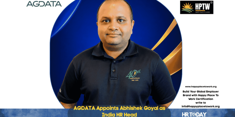 AGDATA Appoints Abhishek Goyal as India HR Head