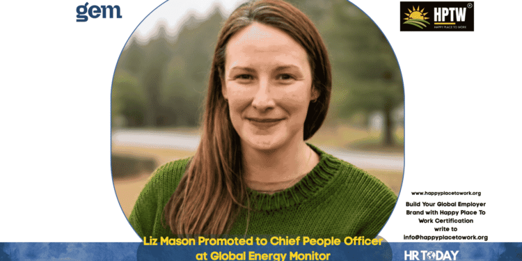 Liz Mason Promoted to Chief People Officer at Global Energy Monitor