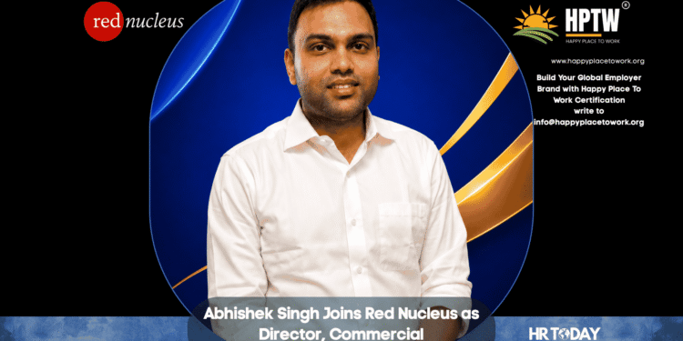 Abhishek Singh Joins Red Nucleus as Director, Commercial