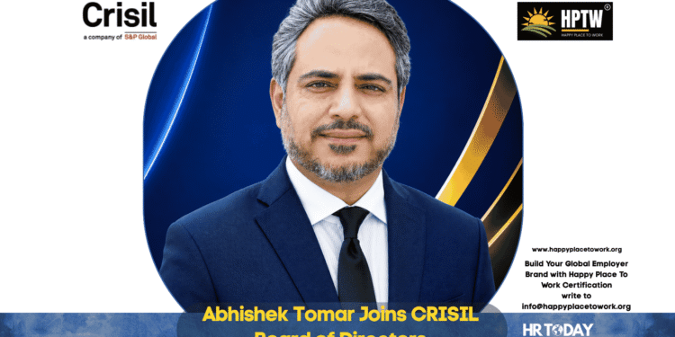 Abhishek Tomar Joins CRISIL Board of Directors