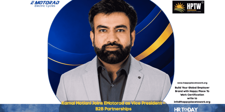 Kamal Motiani Joins EMotorad as Vice President – B2B Partnerships