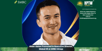 Aidan Alston Promoted to Executive Director, Global HR at SMBC Group
