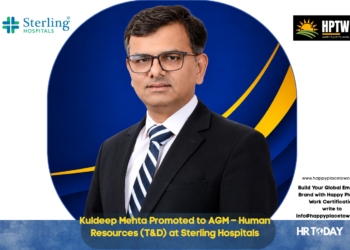 Kuldeep Mehta Promoted to AGM – Human Resources (T&D) at Sterling Hospitals