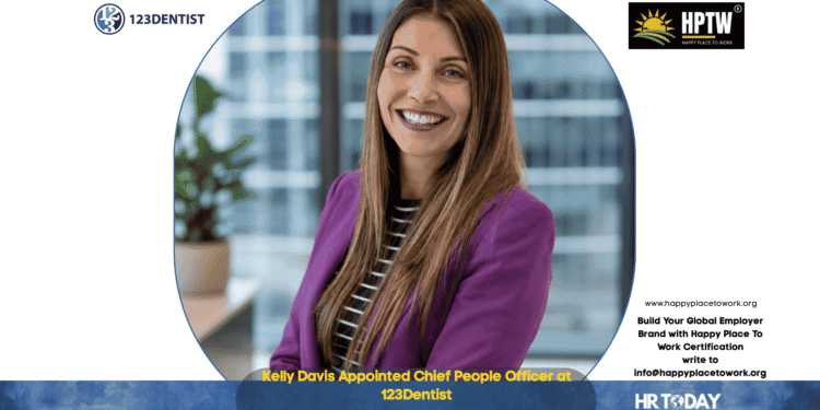 Kelly Davis Appointed Chief People Officer at 123Dentist