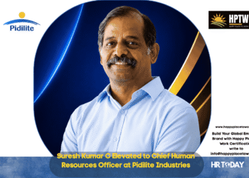 Suresh Kumar C Elevated to Chief Human Resources Officer at Pidilite Industries