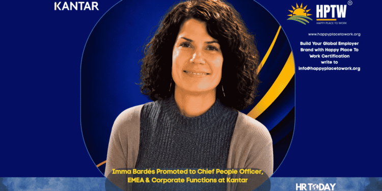 Imma Bardés Promoted to Chief People Officer, EMEA & Corporate Functions at Kantar