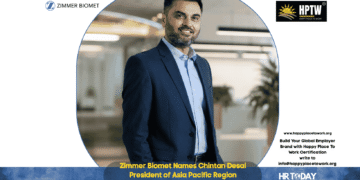 Zimmer Biomet Names Chintan Desai President of Asia Pacific Region