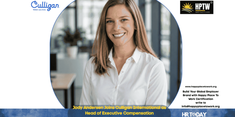 Jody Andersen Joins Culligan International as Head of Executive Compensation