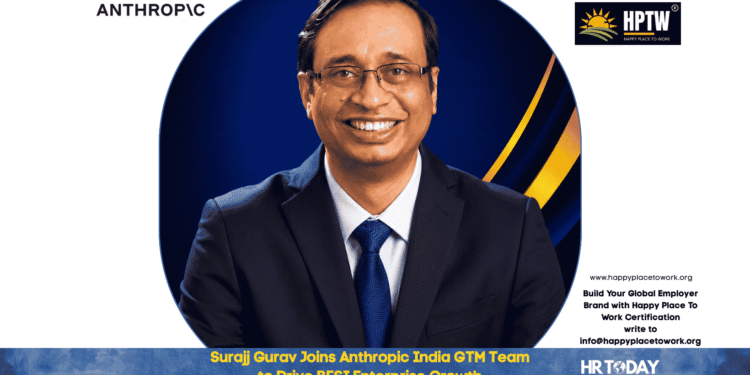 Surajj Gurav Joins Anthropic India GTM Team to Drive BFSI Enterprise Growth