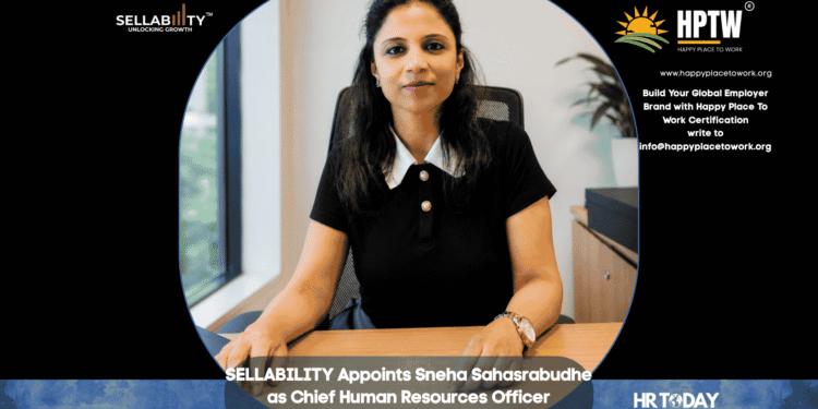 SELLABILITY Appoints Sneha Sahasrabudhe as Chief Human Resources Officer