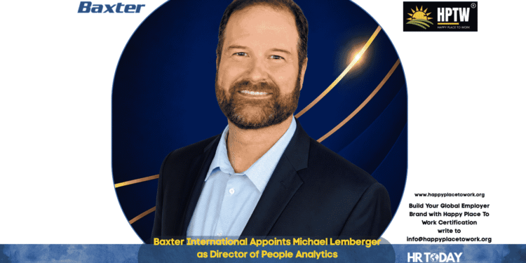 Baxter International Appoints Michael Lemberger as Director of People Analytics