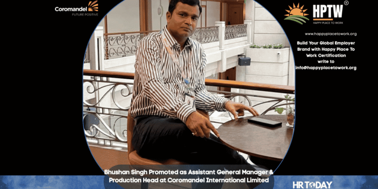 Bhushan Singh Promoted as Assistant General Manager & Production Head at Coromandel International Limited
