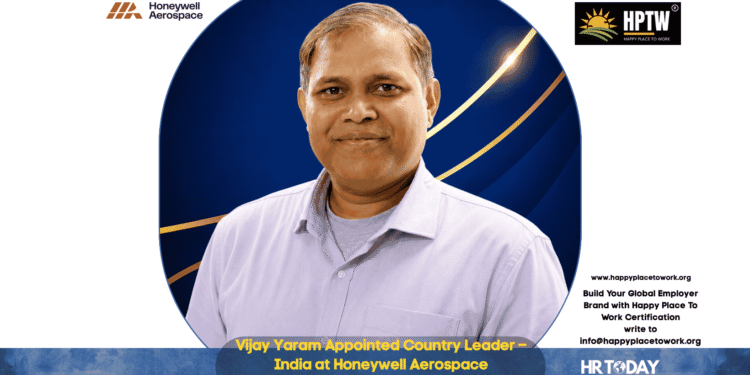 Vijay Yaram Appointed Country Leader – India at Honeywell Aerospace