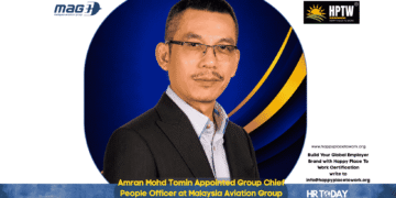 Amran Mohd Tomin Appointed Group Chief People Officer at Malaysia Aviation Group
