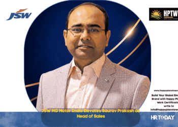JSW MG Motor India Elevates Saurav Prakash as Head of Sales