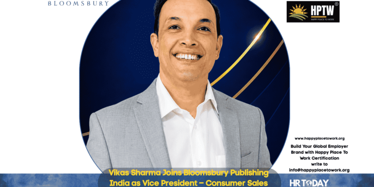 Vikas Sharma Joins Bloomsbury Publishing India as Vice President – Consumer Sales