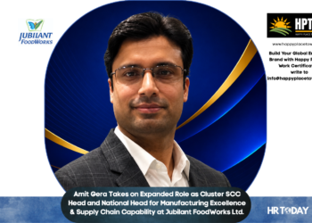 Amit Gera Takes on Expanded Role as Cluster SCC Head and National Head for Manufacturing Excellence & Supply Chain Capability at Jubilant FoodWorks Ltd.