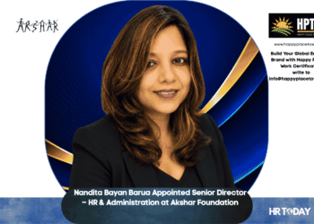 Nandita Bayan Barua Appointed Senior Director – HR & Administration at Akshar Foundation