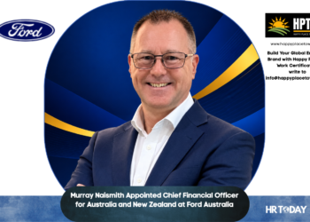 Murray Naismith Appointed Chief Financial Officer for Australia and New Zealand at Ford Australia