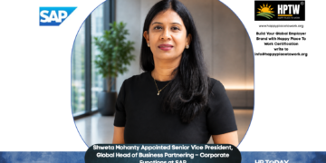 Shweta Mohanty Appointed Senior Vice President, Global Head of Business Partnering – Corporate Functions at SAP