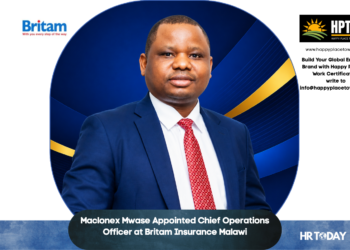 Maclonex Mwase Appointed Chief Operations Officer at Britam Insurance Malawi