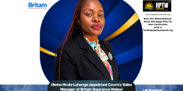 Ulemu Mvula-Luhanga Appointed Country Sales Manager at Britam Insurance Malawi