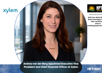 Andrea van der Berg Appointed Executive Vice President and Chief Financial Officer at Xylem