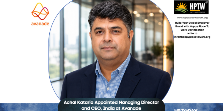 Achal Kataria Appointed Managing Director and CEO, India at Avanade