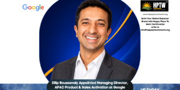 Dilip Roussenaly Appointed Managing Director, APAC Product & Sales Activation at Google