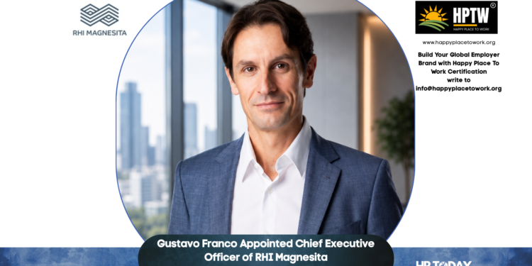 Gustavo Franco Appointed Chief Executive Officer of RHI Magnesita