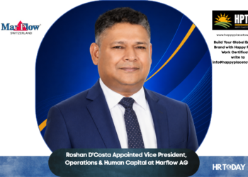 Roshan D'Costa Appointed Vice President, Operations & Human Capital at Marflow AG