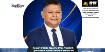 Roshan D'Costa Appointed Vice President, Operations & Human Capital at Marflow AG