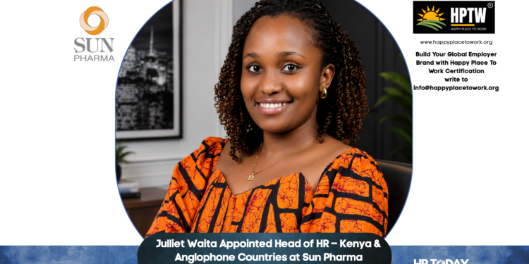 Julliet Waita Appointed Head of HR – Kenya & Anglophone Countries at Sun Pharma
