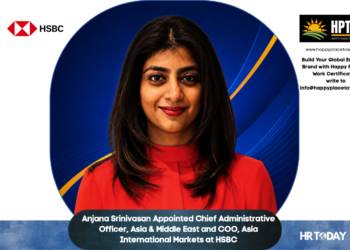 Anjana Srinivasan Appointed Chief Administrative Officer, Asia & Middle East and COO, Asia International Markets at HSBC
