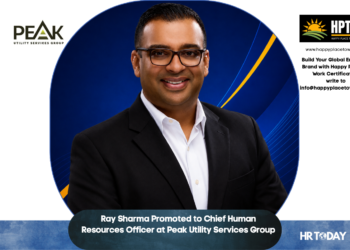 Ray Sharma Promoted to Chief Human Resources Officer at Peak Utility Services Group