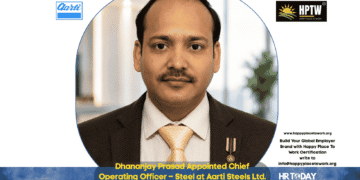 Dhananjay Prasad Appointed Chief Operating Officer – Steel at Aarti Steels Ltd.