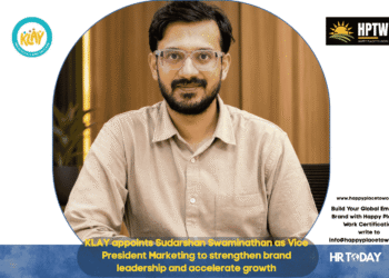KLAY appoints Sudarshan Swaminathan as Vice President Marketing to strengthen brand leadership and accelerate growth