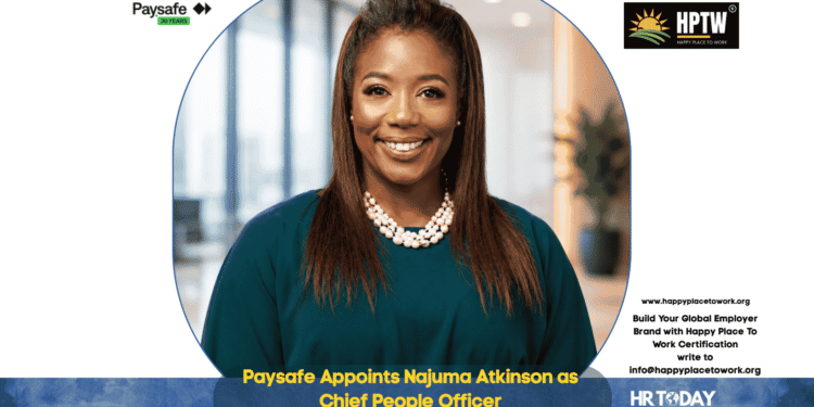 Paysafe Appoints Najuma Atkinson as Chief People Officer
