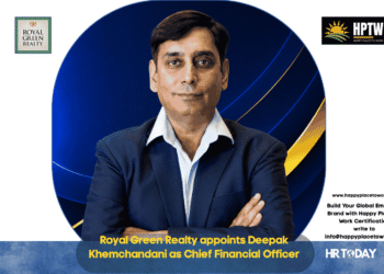 Royal Green Realty appoints Deepak Khemchandani as Chief Financial Officer