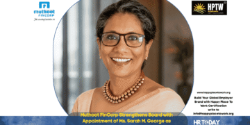 Muthoot FinCorp Strengthens Board with Appointment of Ms. Sarah M. George as Independent Director