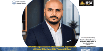 MMCM Strengthens Leadership Team with Appointment of Prasad S Shetty as Chief Financial Officer