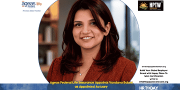 Ageas Federal Life Insurance Appoints Vandana Baluni as Appointed Actuary