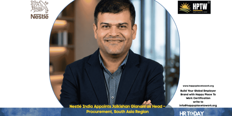 Nestlé India Appoints Jaikishan Gianani as Head – Procurement, South Asia Region