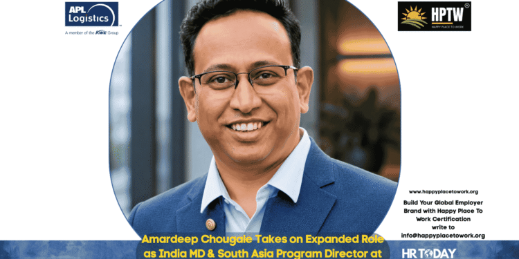 Amardeep Chougale Takes on Expanded Role as India MD & South Asia Program Director at APL Logistics