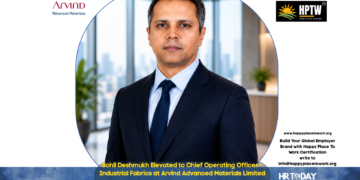 Sohil Deshmukh Elevated to Chief Operating Officer – Industrial Fabrics at Arvind Advanced Materials Limited