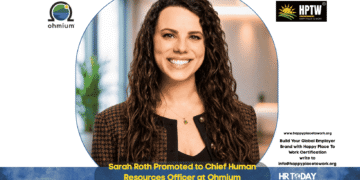 Sarah Roth Promoted to Chief Human Resources Officer at Ohmium